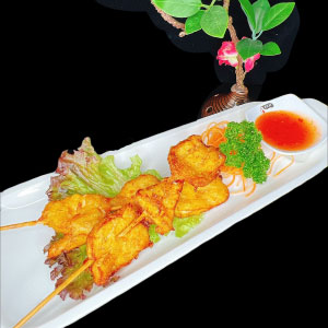 Brochettes de poulet